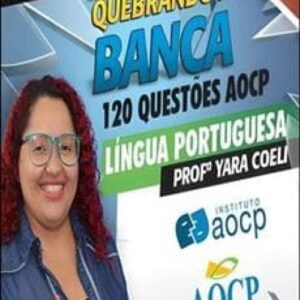 Imagem do curso 120 Questões AOCP Portugues - Yara Coeli