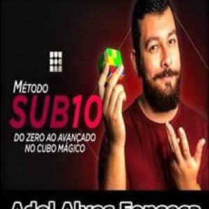 Imagem do curso Método Sub 10: Do Zero ao Avançado no Cubo Mágico - Adel Alves Fonseca