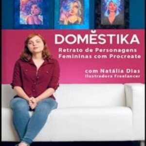 Imagem do curso Retrato de Personagens Femininas com Procreate - Natália Dias
