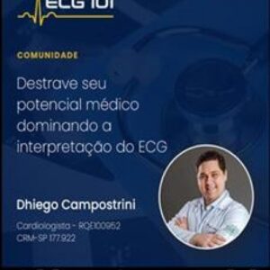 Imagem do curso ECG 101: Curso de Eletrocardiograma - Dhiego Campostrini