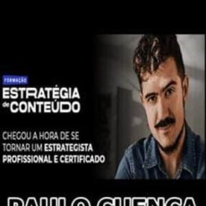 Imagem do curso Formação em Estratégia de Conteúdo - Paulo Cuenca