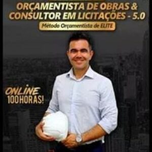 Imagem do curso Formação em Orçamentista de Obras e Consultor em Licitações - Murilo Reis
