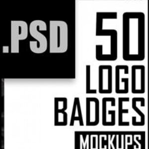 Imagem do curso 50 Logo Badge MockUps