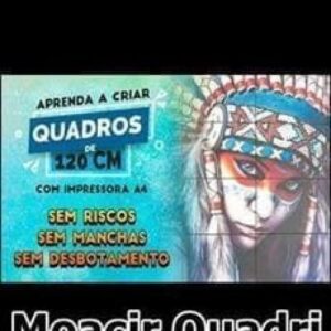 Imagem do curso Como fazer Quadros Decorativos Usando Impressora A4 - Moacir Quadri