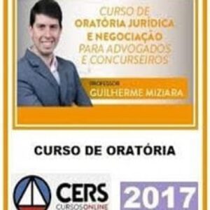 Imagem do curso Curso de Oratória Jurídica e Negociação para Advogados - Guilherme Miziara