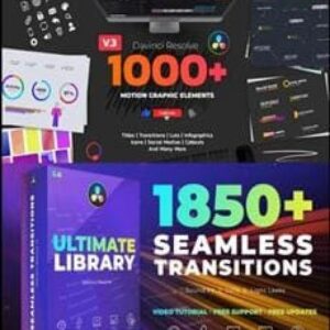 Imagem do curso Davinci Resolve: Templates, Plugins, Efeitos e Transições [Pack]