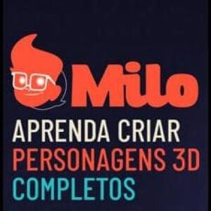 Imagem do curso Milo: Aprenda Criar Personagens 3D Completos - Mascoteria School