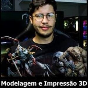Imagem do curso Modelagem e Impressão 3D - Alvaro Ribeiro