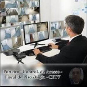 Imagem do curso Porteiro, Control de Acesso, Fiscal de Piso, Vigia e CFTV Iniciante - Tiago dos Santos