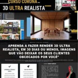 Imagem do curso Corona 3D Ultra Realista - Diego Garcia