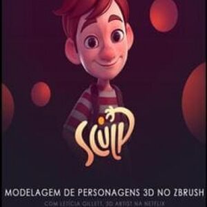 Imagem do curso Modelagem de Personagens 3D no ZBrush - Letícia Gillett