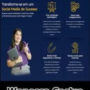 Imagem do curso Negócio Social Media - Wanessa Castro